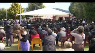 Hundreds attend hui held at Turangawaewae Marae [upl. by Zitvaa254]