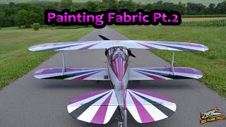 Painting pt2 of the EMHW 243m 47 Pitts Special Patterns Clear Tips amp Tricks [upl. by Ardeed292]