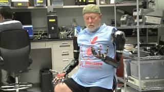 Amputee Makes History with APL’s Modular Prosthetic Limb [upl. by Levy851]