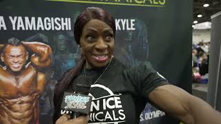 Olympia 2022  Iris Kyle amp Hidetada Yamagishi  Urban Ice Botanicals Interview [upl. by Anital]