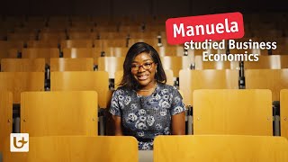 Meet Business Economics alumna Manuela [upl. by Ecirtnas36]