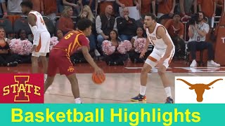 14 Iowa State vs Texas Basketball Game Highlights Feb 6 2024 [upl. by Enajiram250]