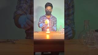 Highly flammable chemical experiment chemistry science experiment 12th shorts maleficent [upl. by Lanna]