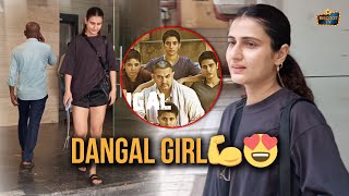 Fatima Sana Shaikh Spotted in Juhu Whats She Up To [upl. by Willow]