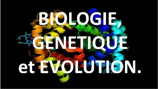 Biologie génétique et évolution [upl. by Kowtko]