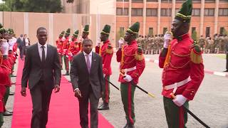 Remise de lettres de créance au Président de la République Son Excellence Monsieur Patrice Talon [upl. by Nahgrom]