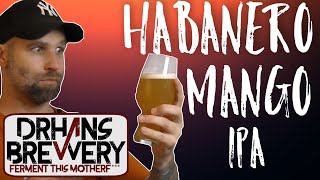 Mango Habanero IPA  All Grain Recipe [upl. by Lacim507]