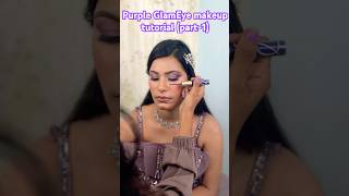 Beginners eye makeup tutorial youtubeshorts shortvideo purple eyemakeup eyemakeuptips makeu [upl. by Vtarj]