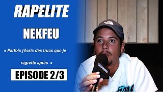 Nekfeu  « Parfois j’écris des trucs que je regrette après » [upl. by Lurlene]