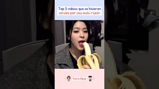 Top 5 videos que se hicieron virales por una mala razón kpop shorts [upl. by Droffats872]