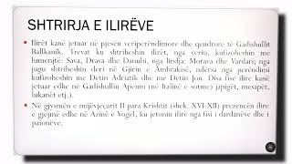 6 12 049  Java 25  Histori  shtrirja dhe fiset kryesore ilire [upl. by Hanavas]