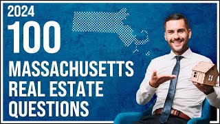 Massachusetts Real Estate Exam 2024 100 Questions with Explained Answers [upl. by Borlow]