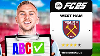 I Rebuilt West Ham Utd With Alphabetical Signings [upl. by Anilad]