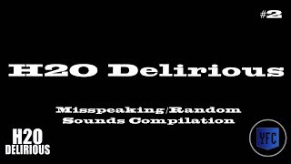 H2O DELIRIOUS Misspeaking and Random Sounds Compilation  Best of H2O Delirious Part 2 [upl. by Esinnej864]