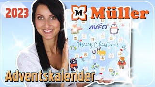 NUR 15€ 😍 Drogerie MÜLLER Adventskalender 2023  AVEO  Cadea Vera  Unboxing  Frühlingsrolina [upl. by Leicester]