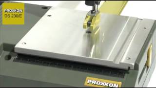 Proxxon Scroll saw DS 230E 27088 [upl. by Orthman]