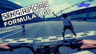 Singapore Formula1 GP🏁 2008 Parody🏎️ 1st F1 Night Race [upl. by Kwan]