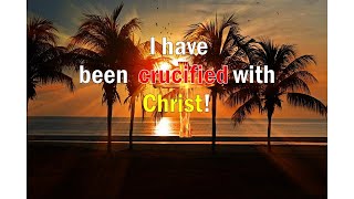 I have been CRUCIFIED with CHRIST l Galatians 220 l ONE minute video l Memorizing Scriptures [upl. by Dorraj]