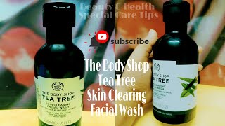 The Body Shop Tea Tree Skin Clearing Facial Wash How To UseFacialWash Benefits [upl. by Nicholson636]