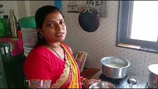 গোবিন্দ ভোগ চালের পায়েস  CookTravel90 villfoodKitchen cookingchannel [upl. by Noryk]