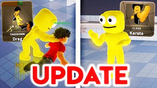 ROBLOX FIGHT IN A SCHOOL GOT A NEW UPDATE [upl. by Barnie]