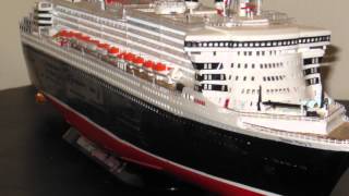 Queen Mary 2 Model [upl. by Aihc]