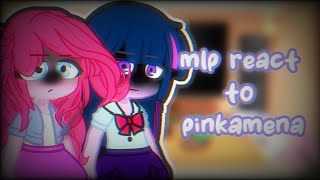 mlp react to pinkamenapurple sugarlmao my first reaction🌸warning gore at the endvery short [upl. by Zaneta]