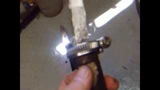 come costruire un coltello artigianalehow to made a easy artigianal knife [upl. by Savanna]