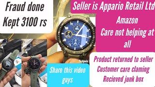 SENS EINSTEYN 1  amazon fraud  Seller Appario Retail pvt ltd  My 3099 gone ❌☹️ amazon techpoke [upl. by Sofie529]