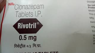 Rivotril 05 MG Tablet  Uses Dosage Side Effects Composition in hindi [upl. by Asilana]