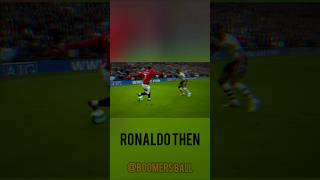 Ronaldo then vs now football ronaldo siuuuuu ball song [upl. by Esom]