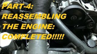 Video 24  Part 4  1985 C4 Corvette Reassembly of Engine  Rebuild Engine  Engine Rebuild [upl. by Finbur]