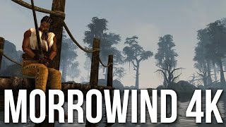 MORROWIND 4K  klasyk na najlepszych graficznych modach tvgrypl [upl. by Akemehc]