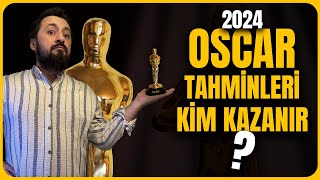 OSCAR ÖDÜLLERİ 2024  TAHMİNLERİM [upl. by Ellinad]