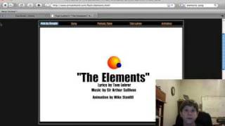 The Elements SongBy Tom Lehrer [upl. by Etnoved]