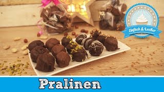 Pralinen selber machen  super lecker und einfach 🍫 [upl. by Aihsatal207]