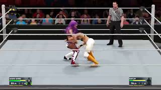 Raw July 24 2017 Sasha Banks vs Bayley No1 Contenders Raw Womens Championship [upl. by Otreblon]