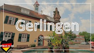 【Gerlingenドイツ】🇩🇪Walking in Gerlingen Germany in Summer  Day Trip from Stuttgart [upl. by Sairu]