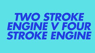 Two stroke Engine v Four stroke Engine 🛵🚙shortsengineDDSravi [upl. by Cornwell]