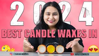 BEST wax for candle making in 2024  Soy vs Beeswax vs Paraffin  Making Natural Wax Candles wax [upl. by Eisen]