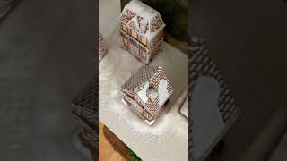 DIY Gingerbread House Dollar Tree Budget Friendly amp Decorating with Gingerbread Houses [upl. by Yssor283]