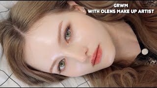 OLENS PHOTOSHOOTING GRWM with Olens makeup Artist [upl. by Teriann]