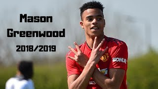 Mason Greenwood  43 Goals amp Assists  Season Highlights 20182019 [upl. by Eerbua753]