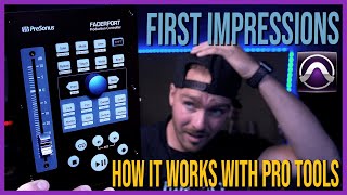 Using PreSonus Faderport with Pro Tools  Things I Wish I Knew [upl. by Enirok623]