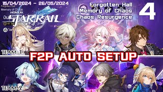 Memory of Chaos 4  F2P Auto  Serval  Misha  Chaos Resurgence [upl. by Rotsen]