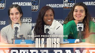 Ole Miss Pregame Press Conference  32424  Notre Dame Womens Basketball [upl. by Younger]