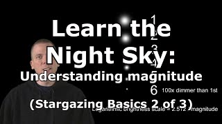 Understand star magnitudes to learn the night sky Stargazing Basics 2 of 3 [upl. by Casi]