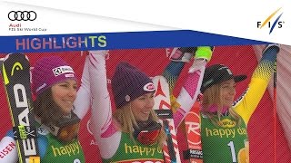 Highlights  Mikaela Shiffrin back to victory in Maribor Slalom  FIS Alpine [upl. by Mansoor]