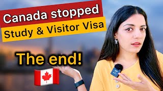 Shocking update The End of Immigration in Canada for Students and Visitors [upl. by Hawk912]