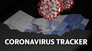 See animated map showing spread of coronavirus cases and deaths in California [upl. by Seidel]